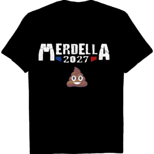 Tee shirt merdella 2027 noir